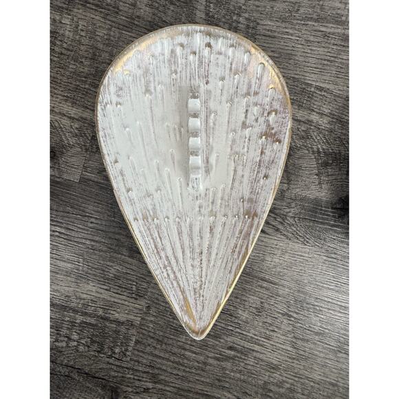 Royal Haeger Ashtray (Lot 2) Teardrop Gold Tweed 179 & 165 Atomic Retro MCM - Picture 9 of 16